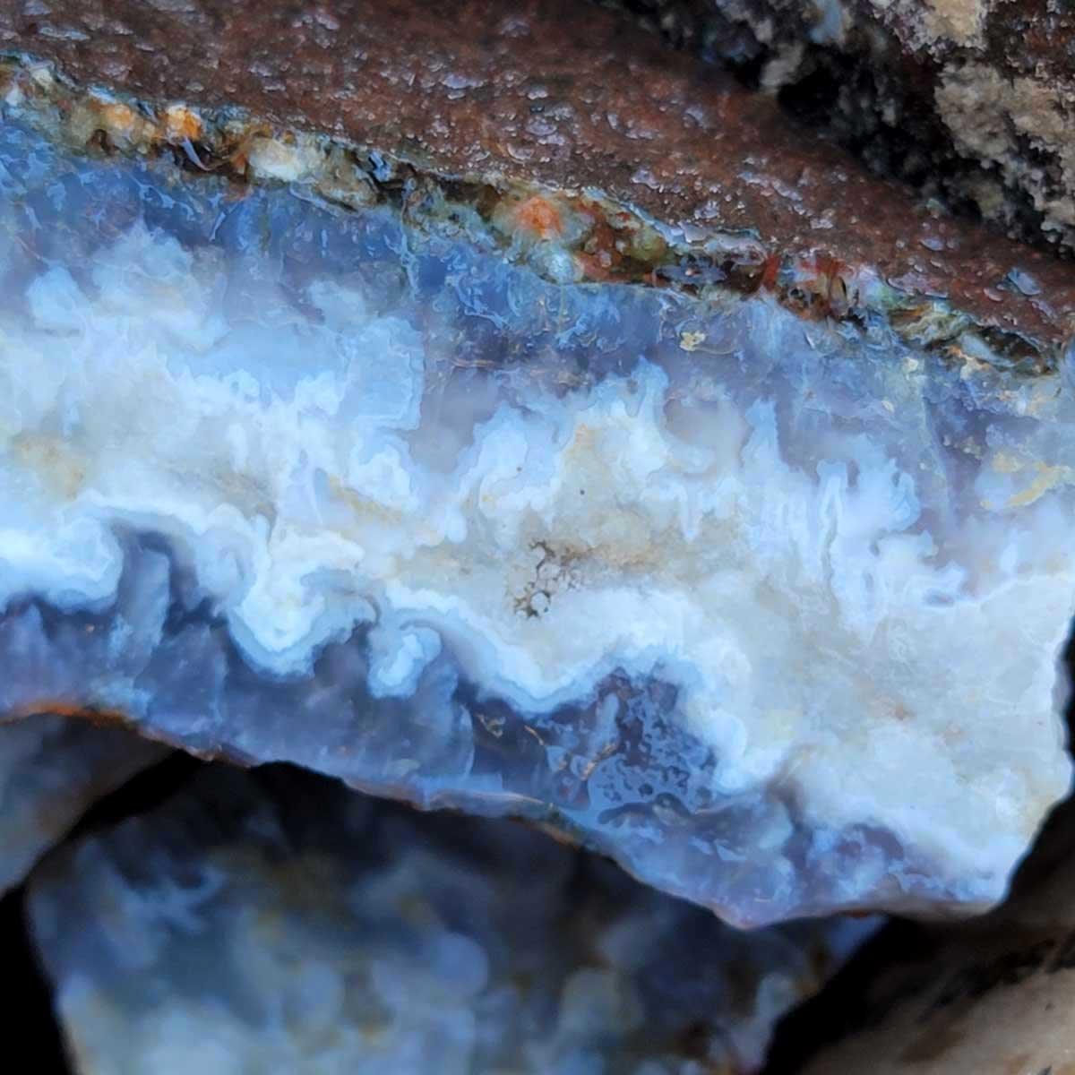 Ghost Seam Agate Cutting Rough Flatrate! - LapidaryCentral