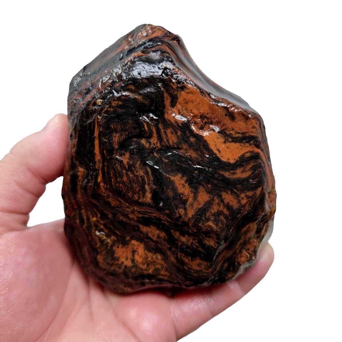 Tri-Flow Obsidian Rough Chunk! - LapidaryCentral