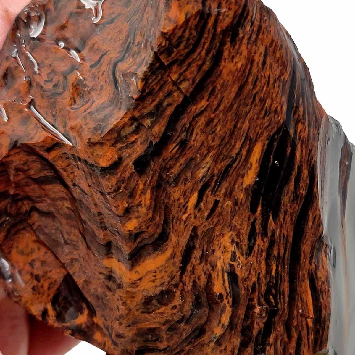 Tri-Flow Obsidian Rough Chunk! - LapidaryCentral