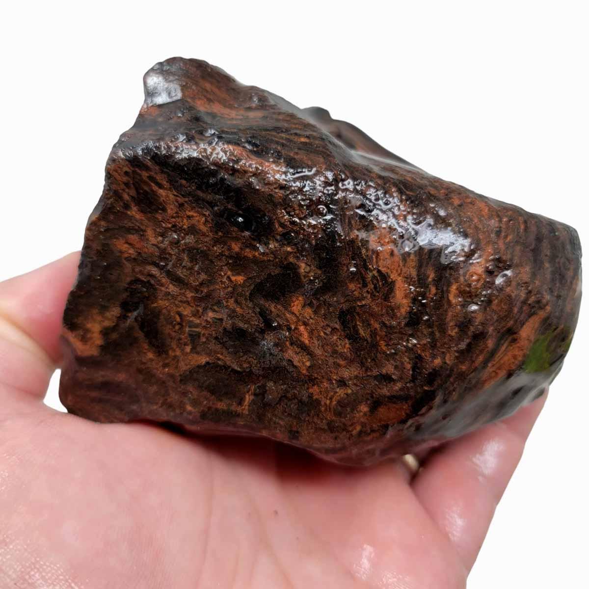 Tri-Flow Obsidian Rough Chunk! - LapidaryCentral