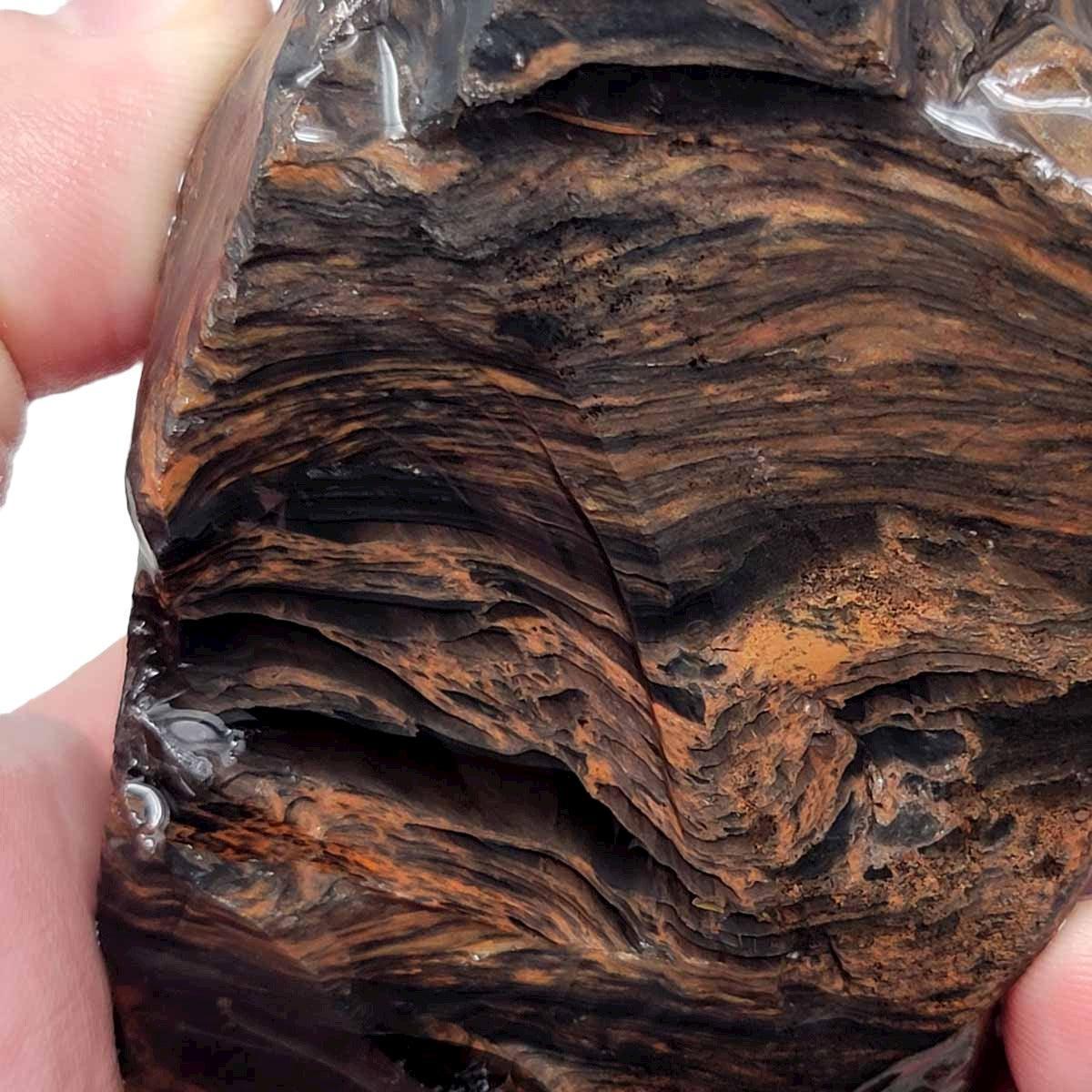 Tri-Flow Obsidian Rough Chunk! - LapidaryCentral