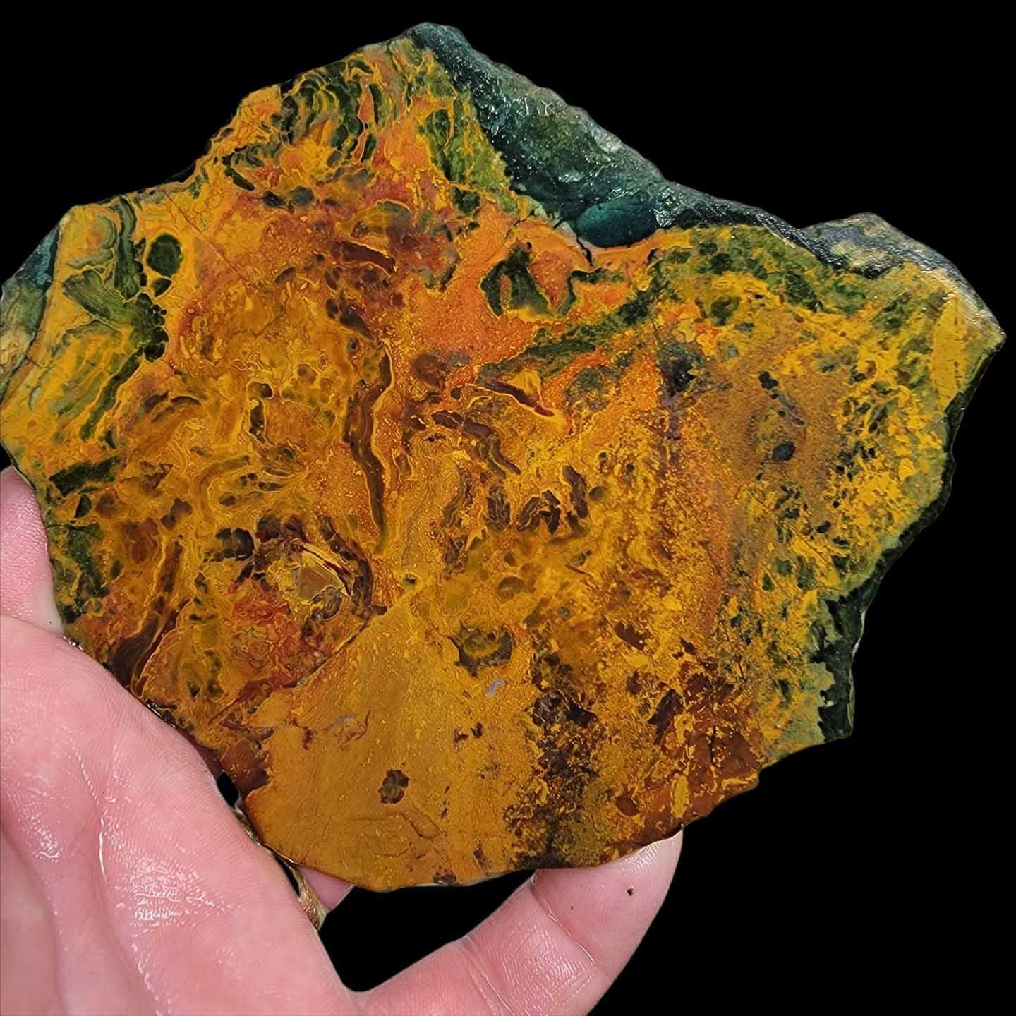 Kaleidoscope Jasper Slab! Lapidary Stone Slab! - LapidaryCentral