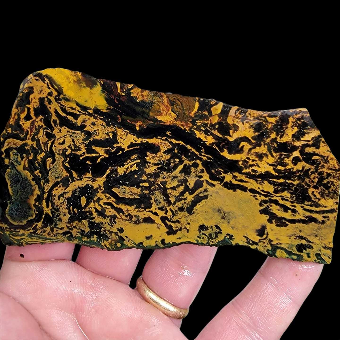 Jurassic Jasper Kaleidoscope Jasper Slab! Lapidary Stone Slab!