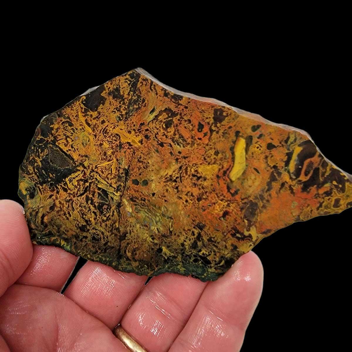 Jurassic Jasper Kaleidoscope Jasper Slab! Lapidary Stone Slab! - LapidaryCentral