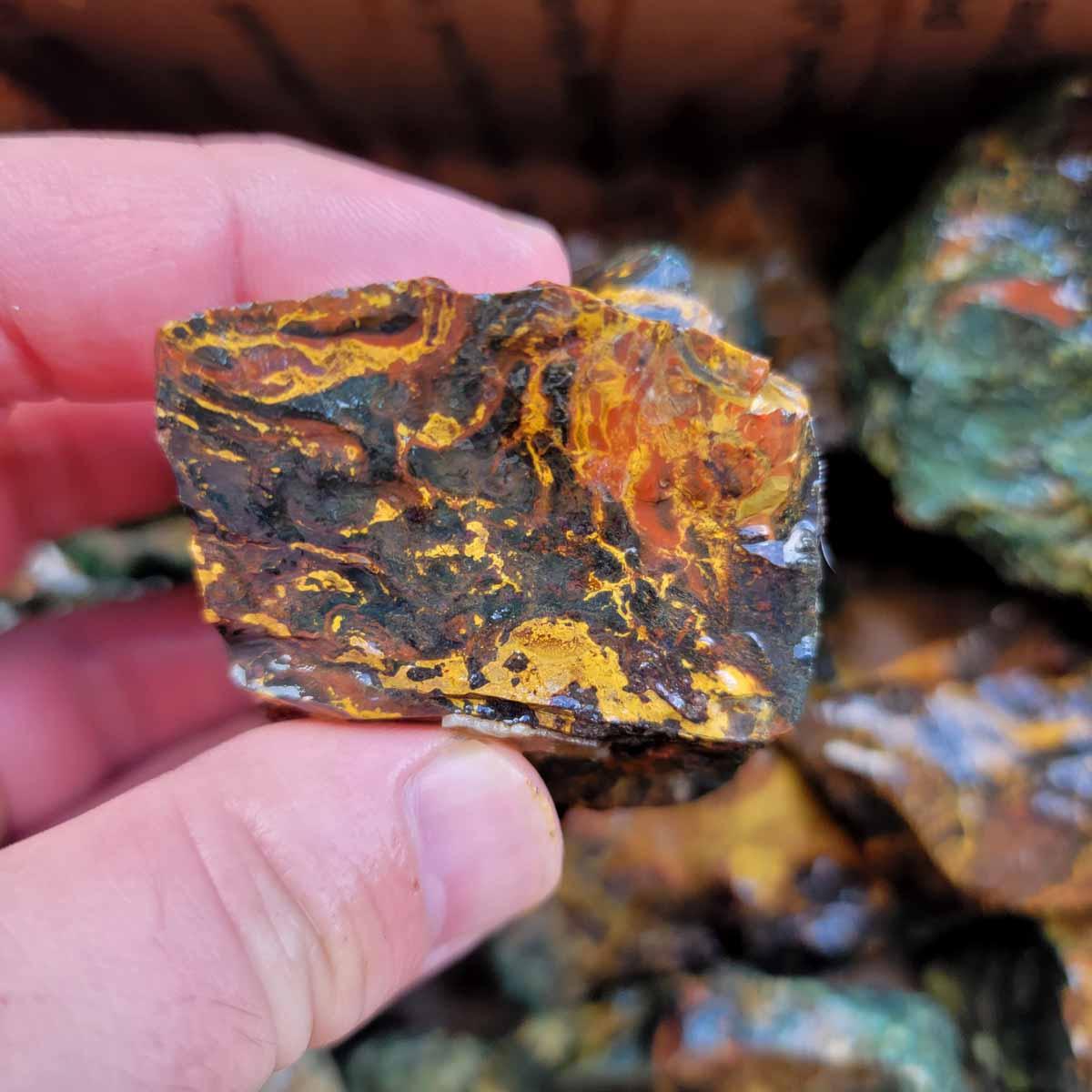 Kaleidoscope Jasper Tumbler Trimmer Flatrate! - Lapidary Central