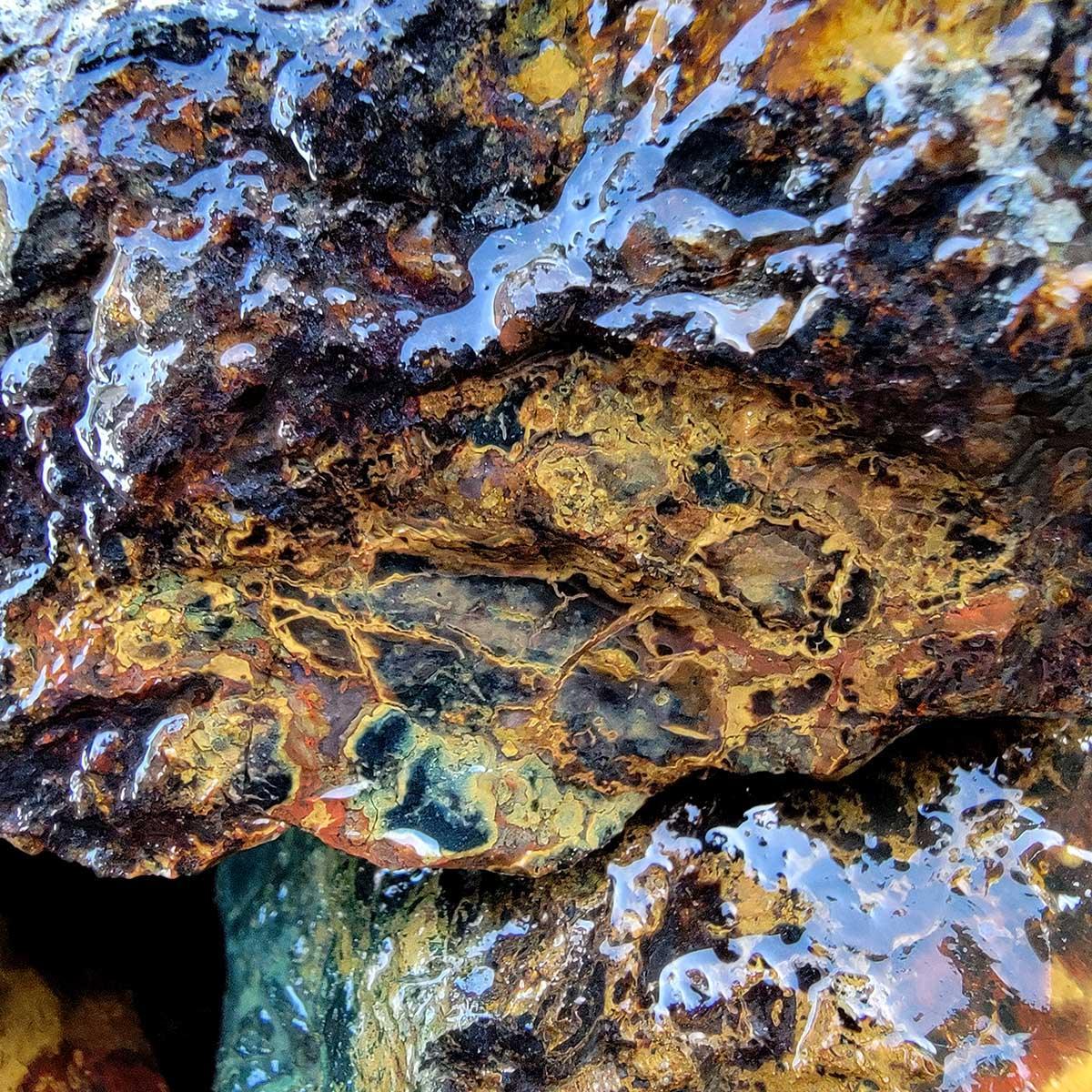 Kaleidoscope Jasper Cutting Trimmer Rough Flatrate!