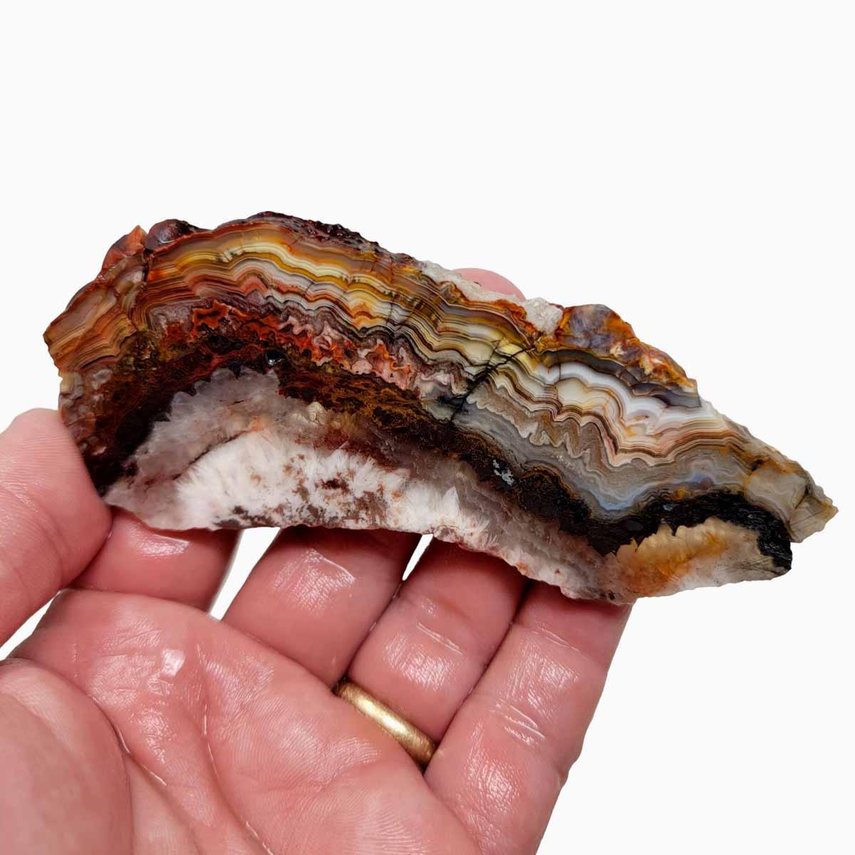 Laguna Lace Agate Slab! Lapidary Stone Slab! - LapidaryCentral