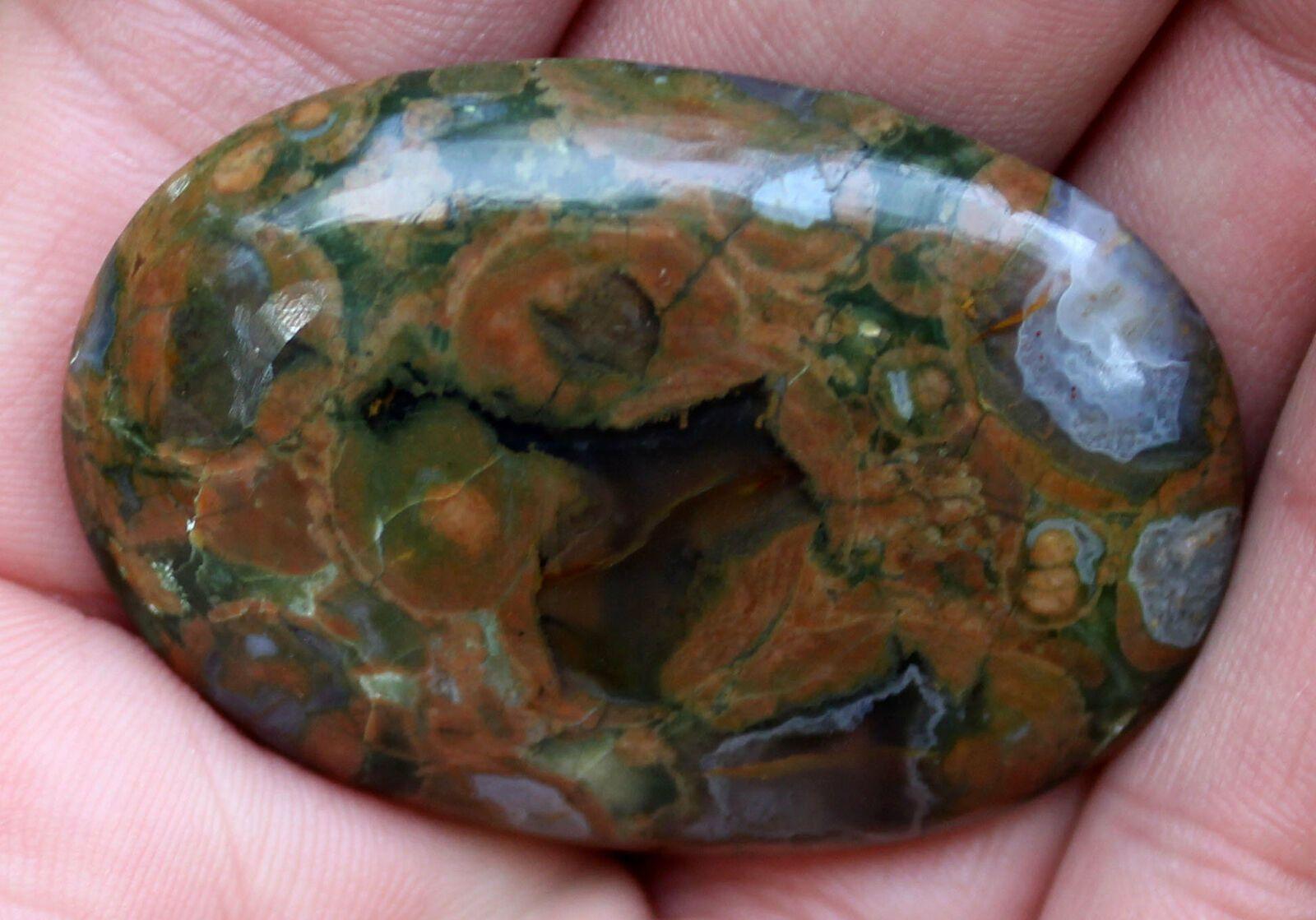Rain Forest Jasper Cabochon! - LapidaryCentral