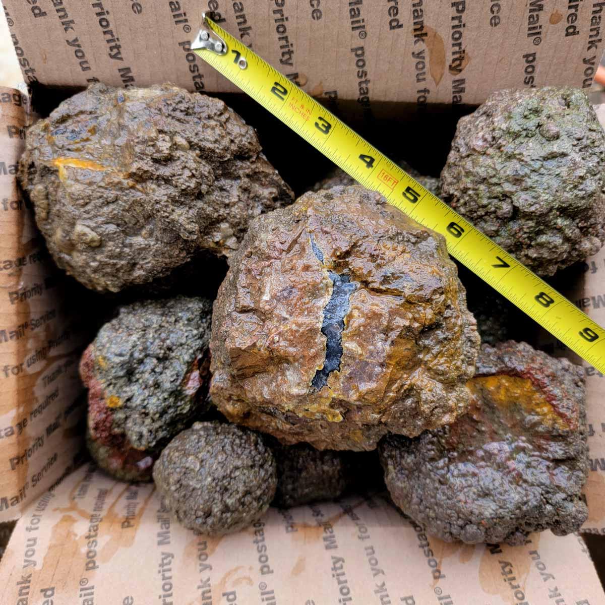 Old Stock Lucky Strike Thunderegg Rough Cutting Flatrate! - Lapidary Central