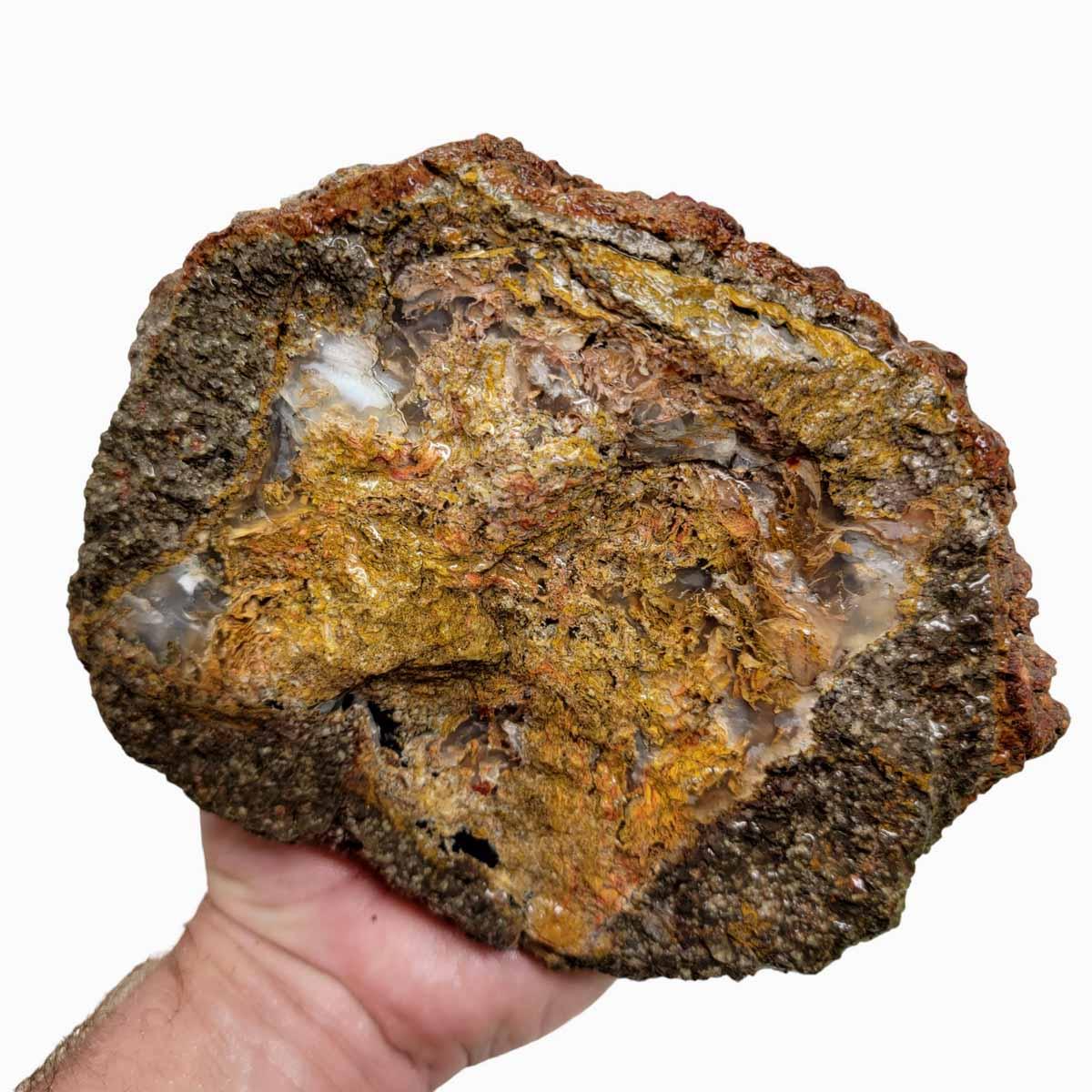 Old Stock Lucky Strike Thunderegg Rough Chunk! - Lapidary Central