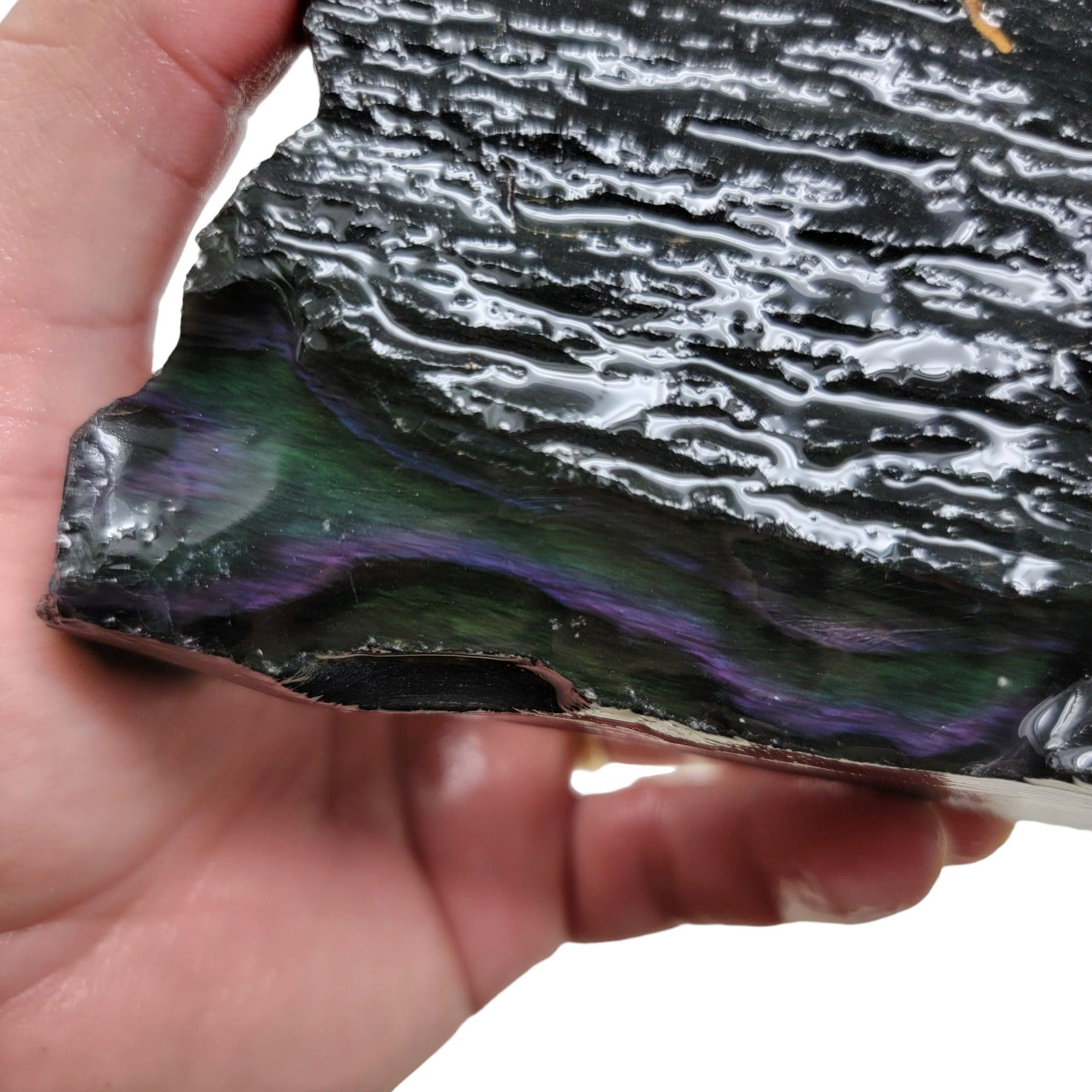 Velvet Obsidian Rough Chunk! - LapidaryCentral