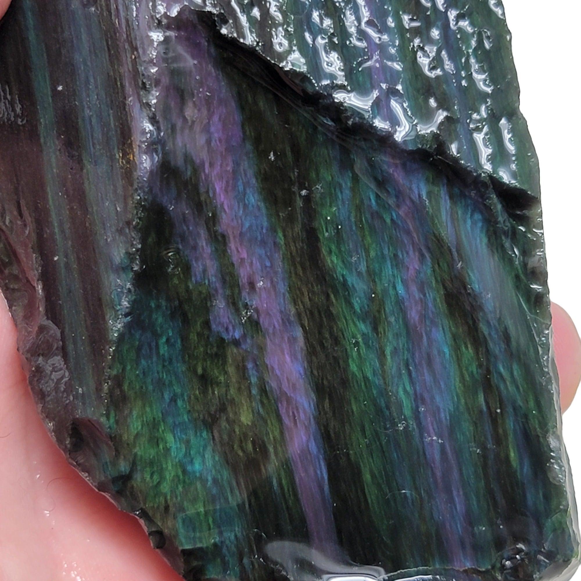 Velvet Obsidian Rough Chunk! - LapidaryCentral