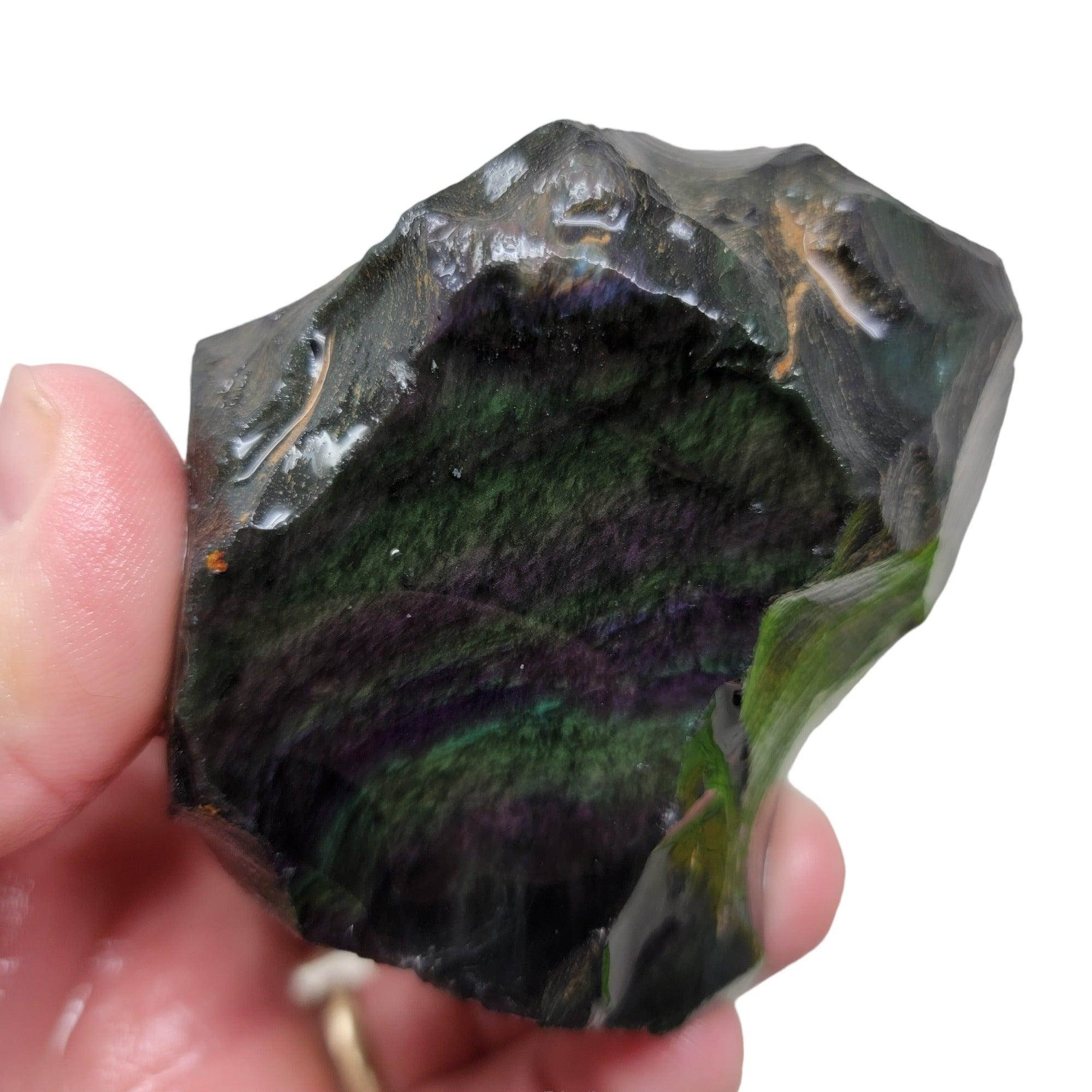 Velvet Obsidian Rough Chunk! - LapidaryCentral