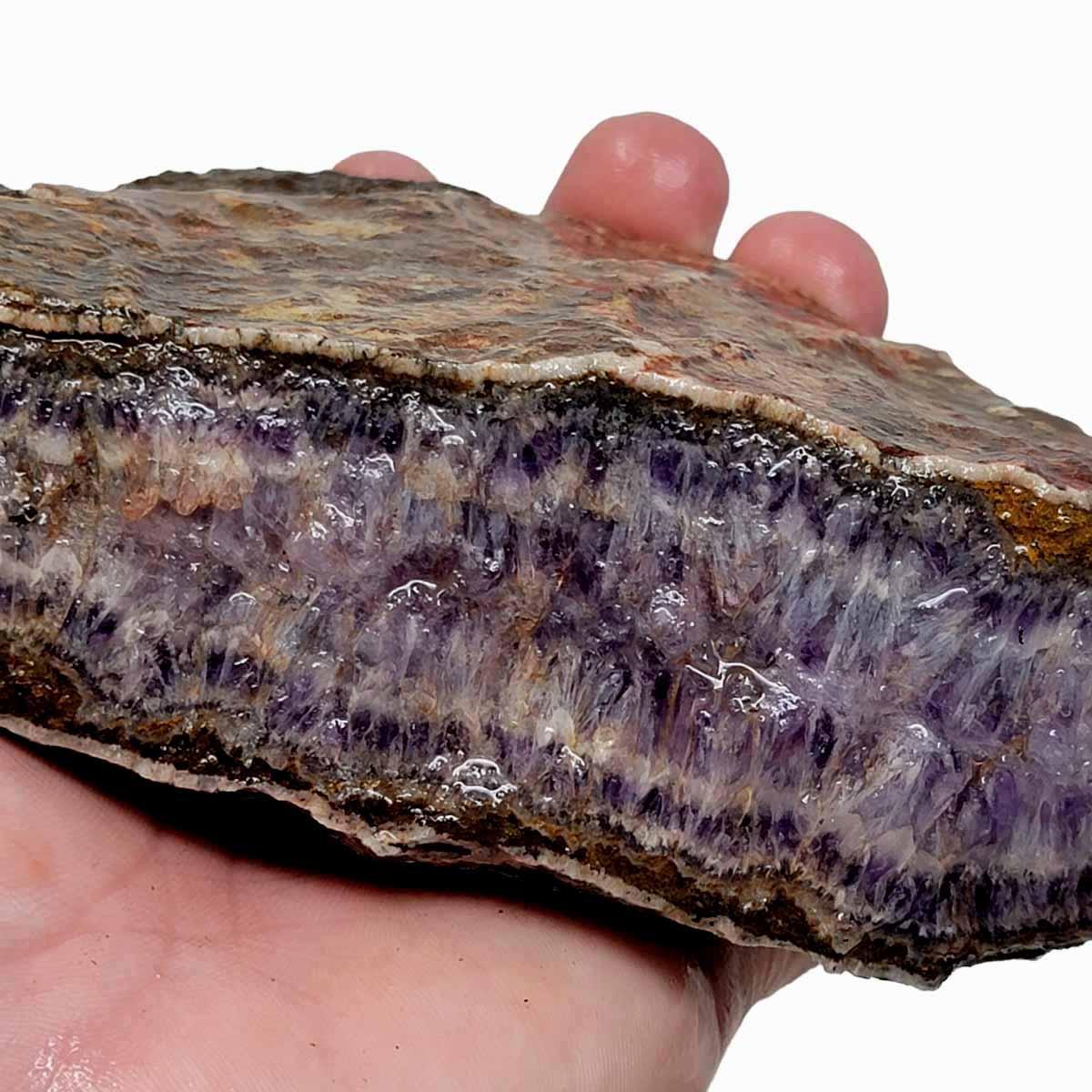 Moroccan Amethyst Lace Rough Chunk! - LapidaryCentral