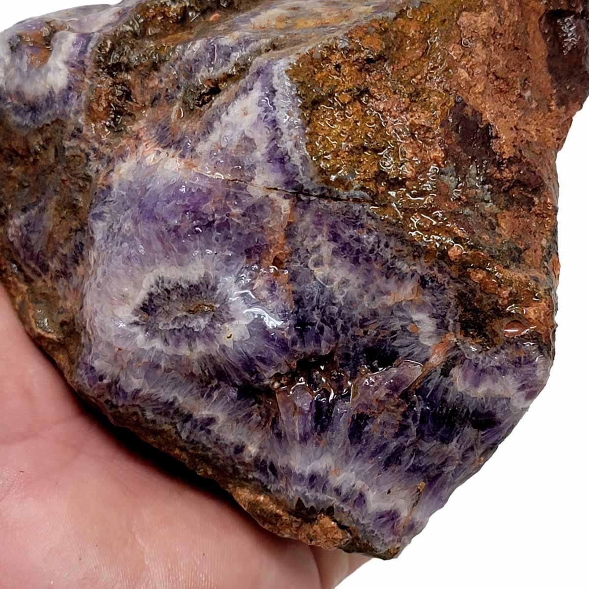 Moroccan Amethyst Lace Rough Chunk! - LapidaryCentral