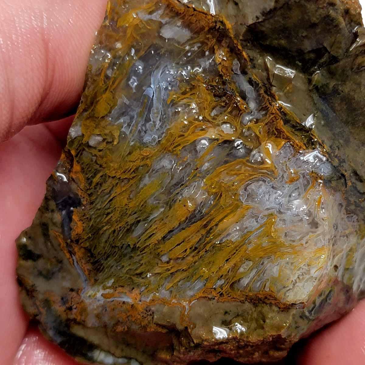 Priday Moss Bed Egg Rough Chunk! - LapidaryCentral