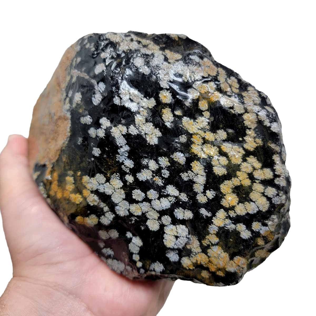 Snowflake Obsidian Rough Chunk! - LapidaryCentral