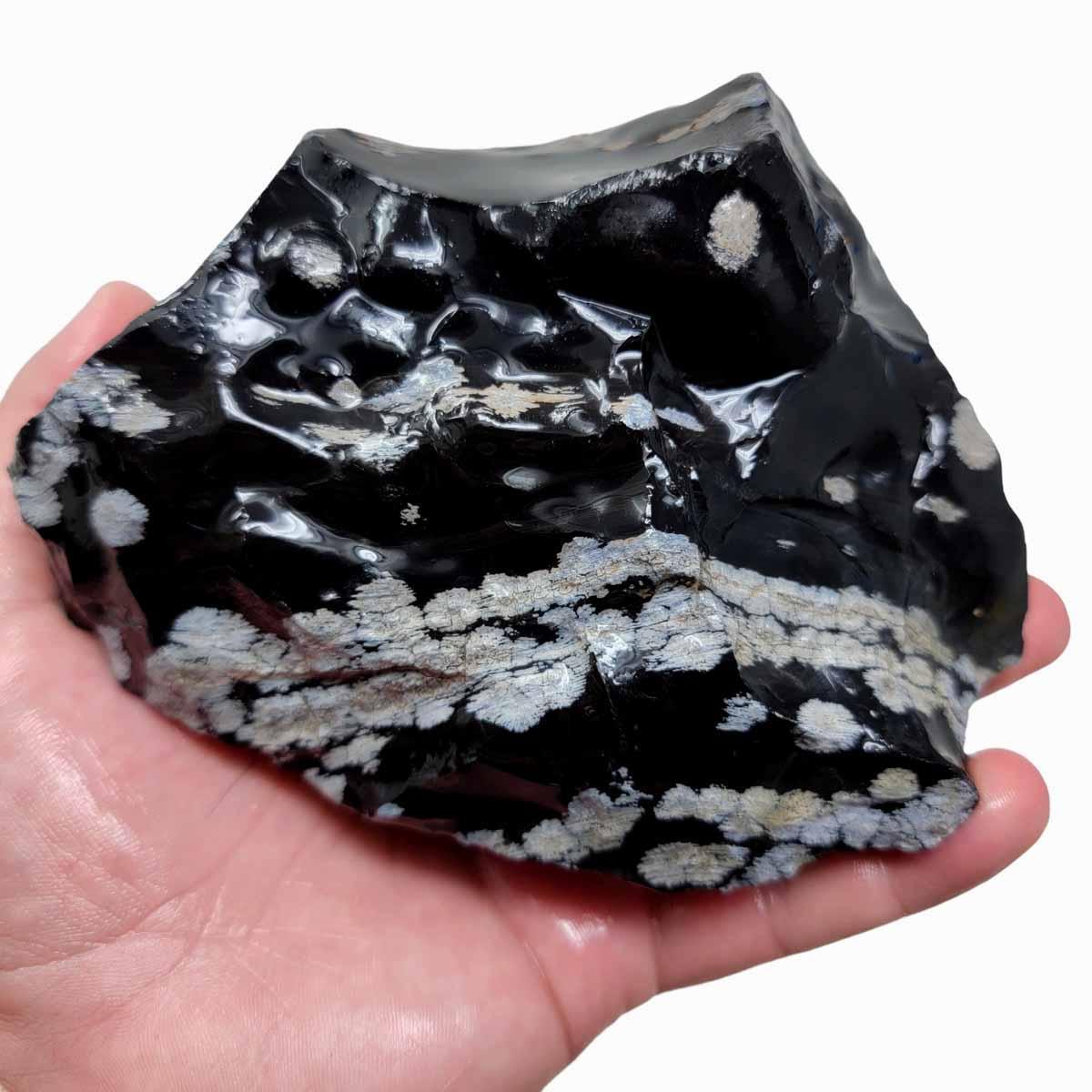 Snowflake Obsidian Rough Chunk! - LapidaryCentral