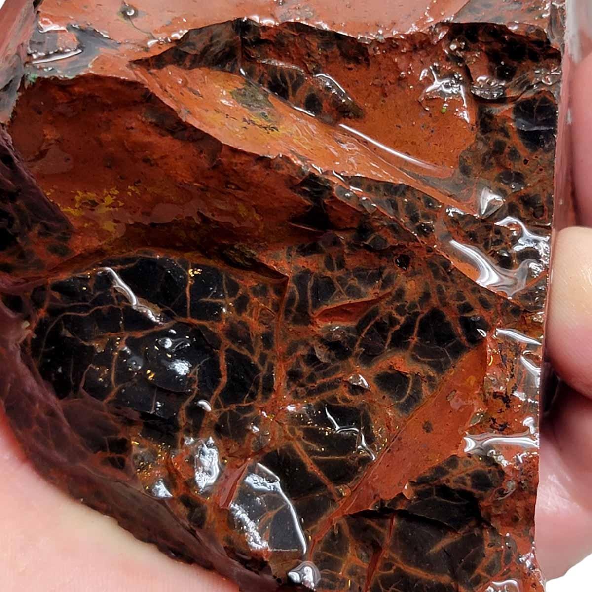 Spiderman Jasper Rough Chunk! - LapidaryCentral