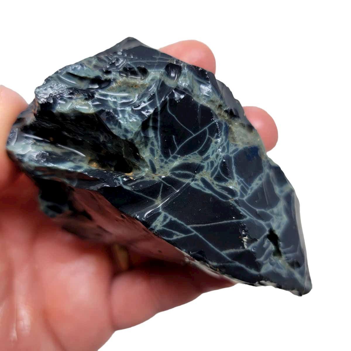 Spiderweb Obsidian Rough Chunk! - LapidaryCentral