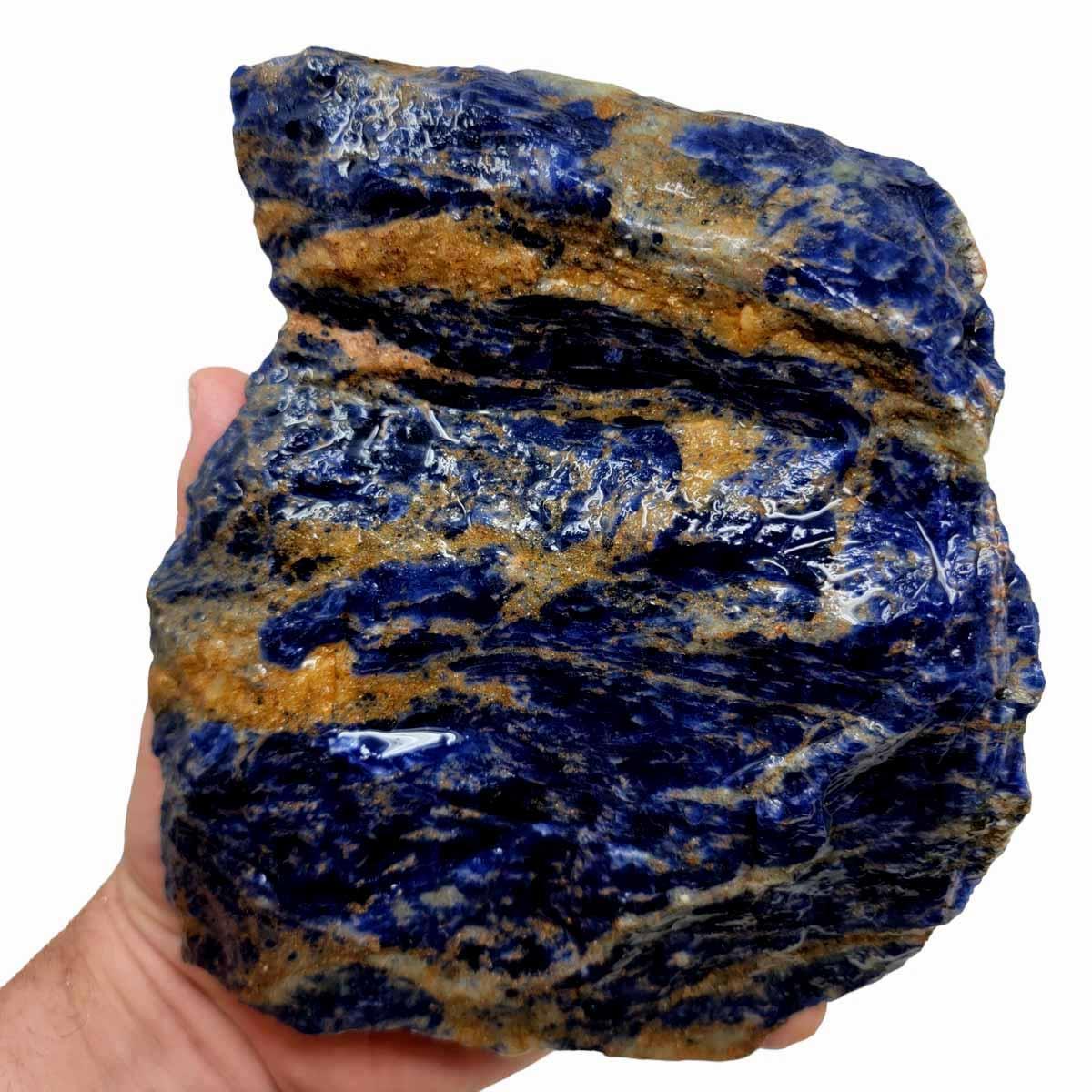 Uruguay Sodalite Rough Chunk! - LapidaryCentral