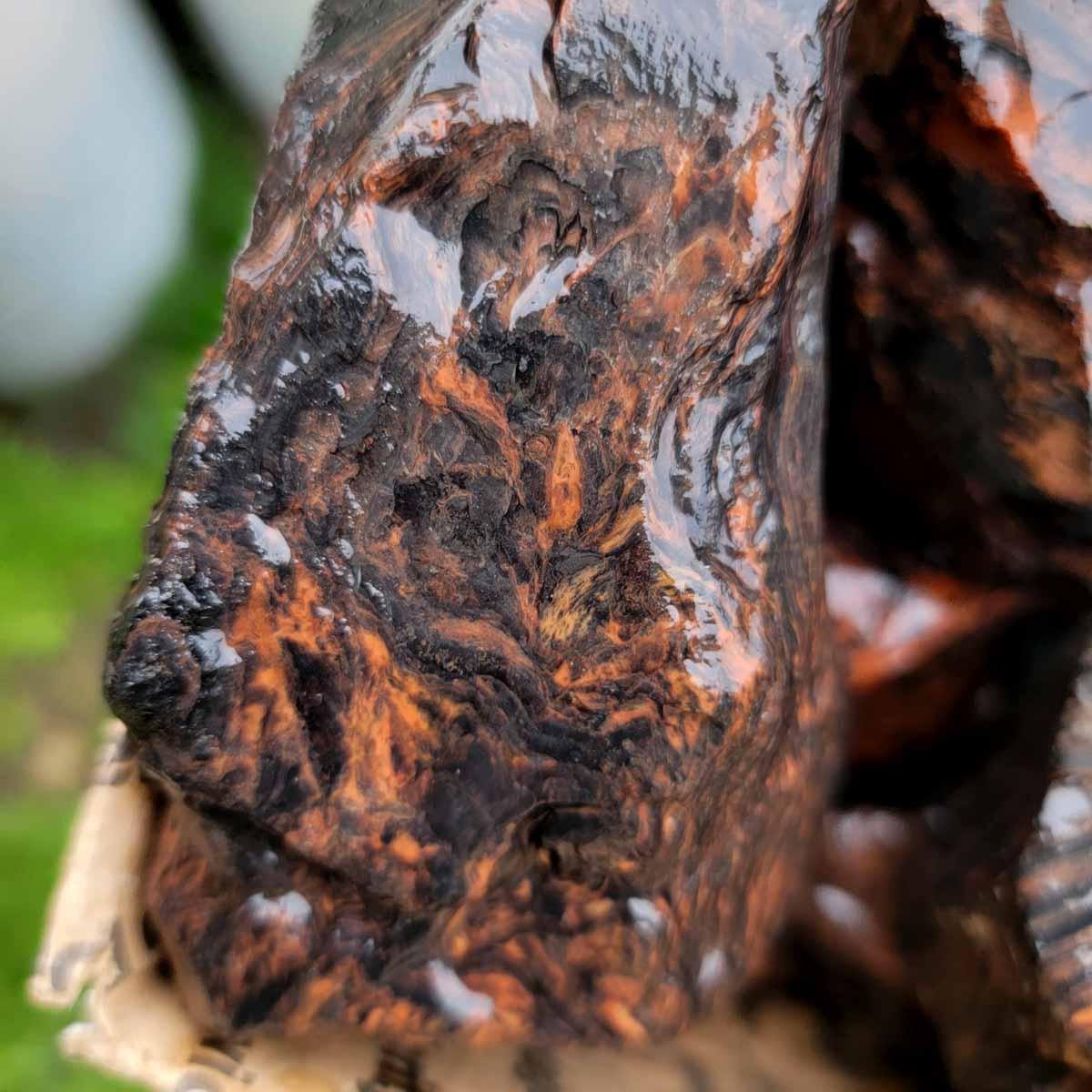 Tri-Flow Mix Old Stock Oregon Obsidian Rough Flatrate! - LapidaryCentral