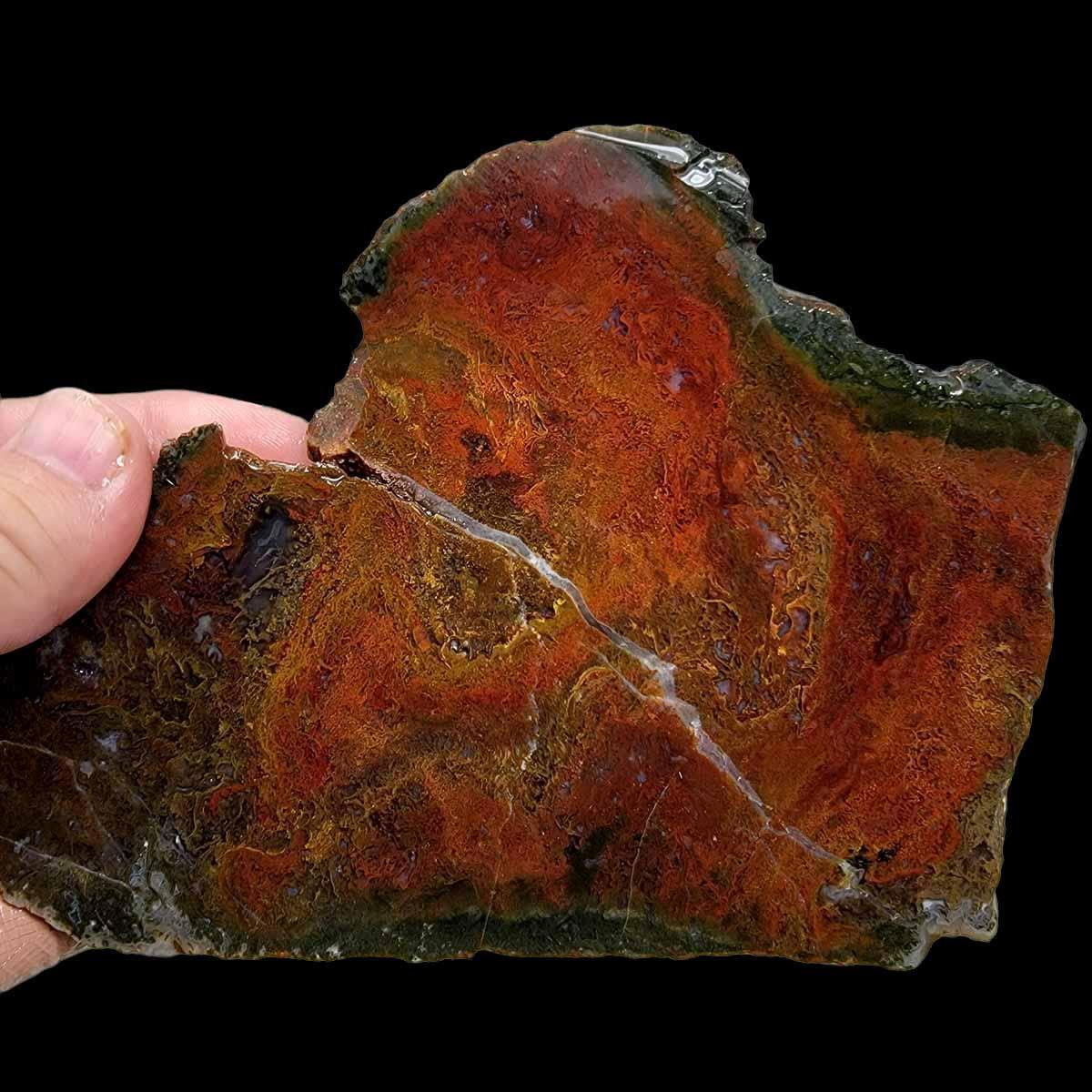 Maury Mountain Moss Agate Slab! Lapidary Stone Slab! - LapidaryCentral