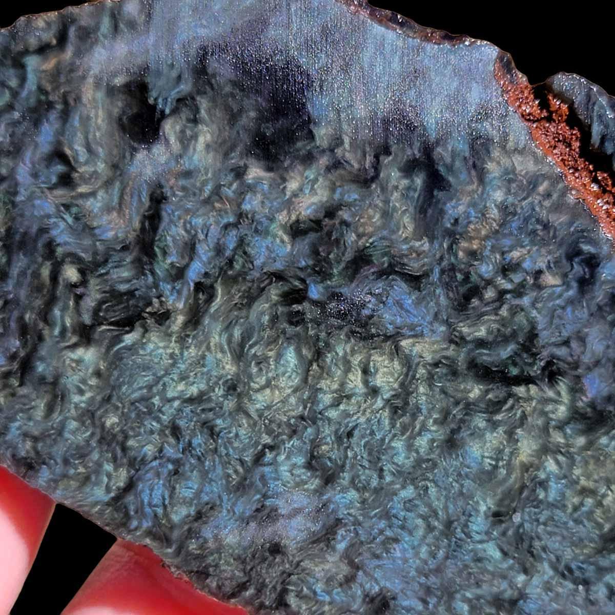 Mexican Velvet Obsidian Lapidary Stone Slab! - LapidaryCentral