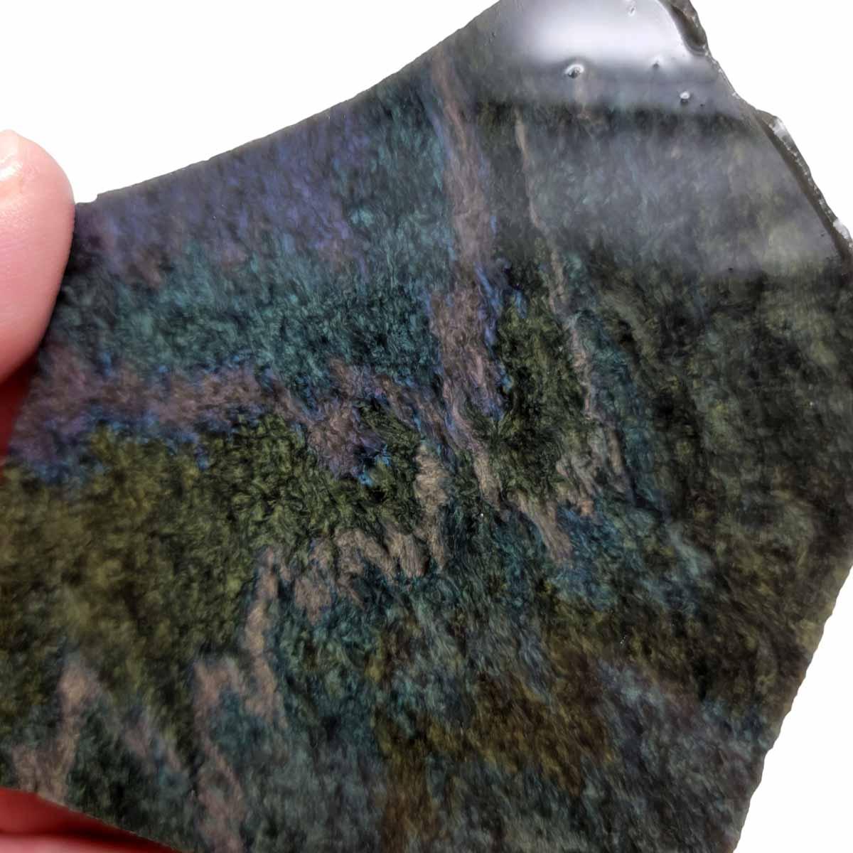 Mexican Velvet Obsidian Lapidary Stone Slab! - LapidaryCentral