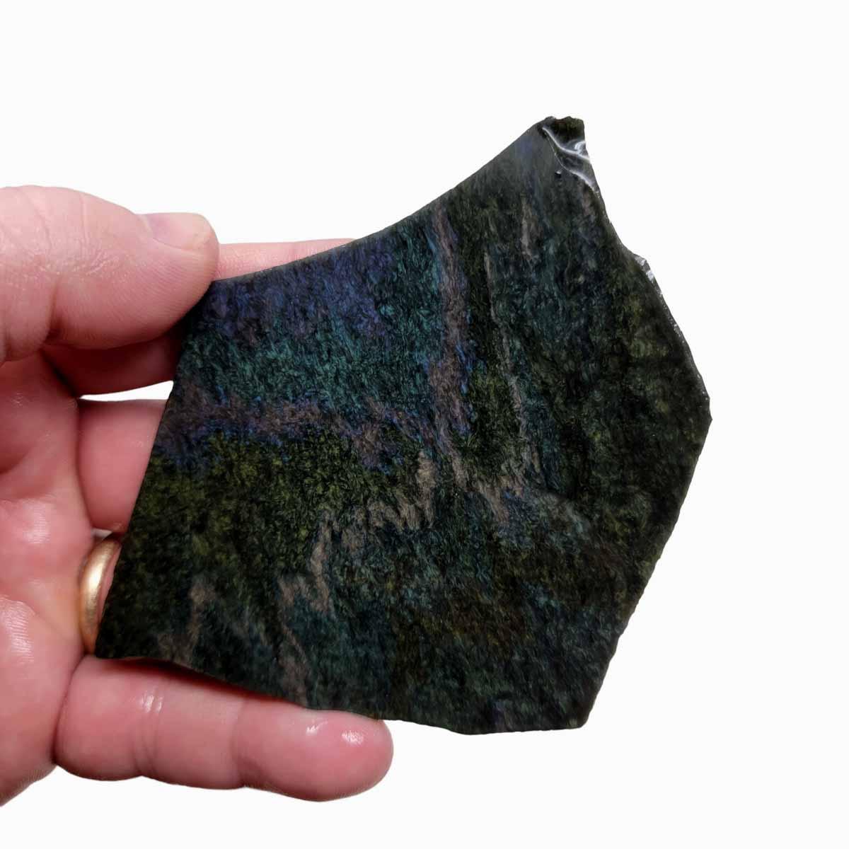 Mexican Velvet Obsidian Lapidary Stone Slab! - LapidaryCentral