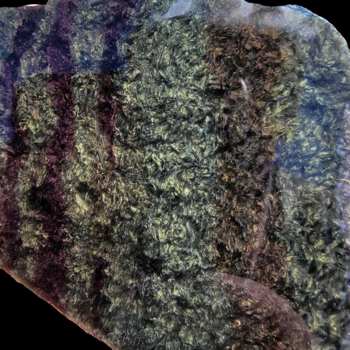 Mexican Velvet Obsidian Lapidary Stone Slab! - LapidaryCentral