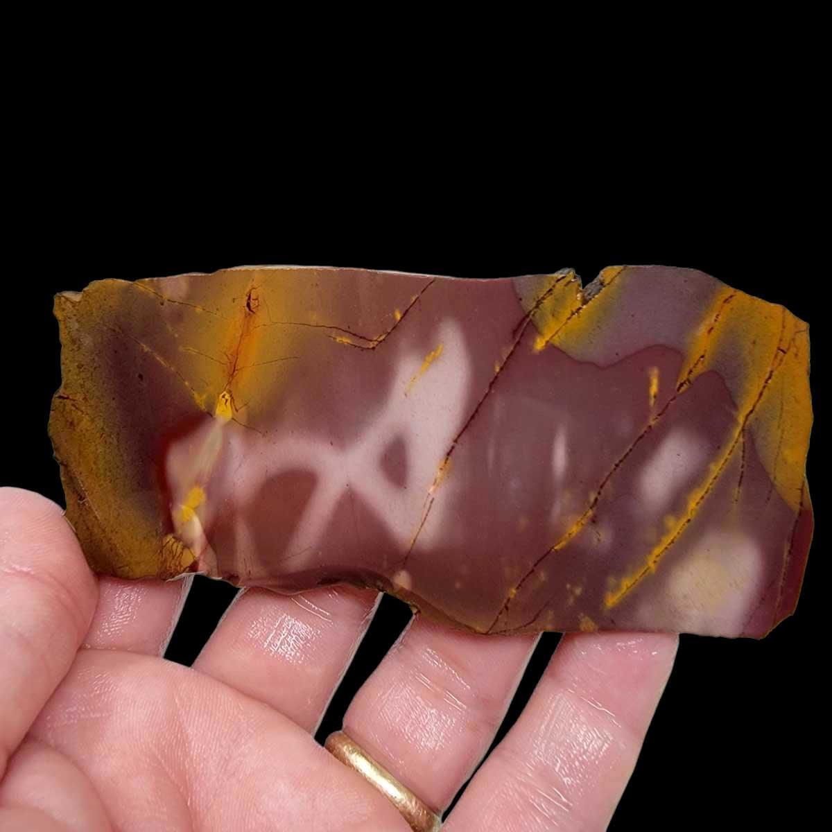 Mookaite Jasper Slab! Lapidary Stone Slab! - LapidaryCentral
