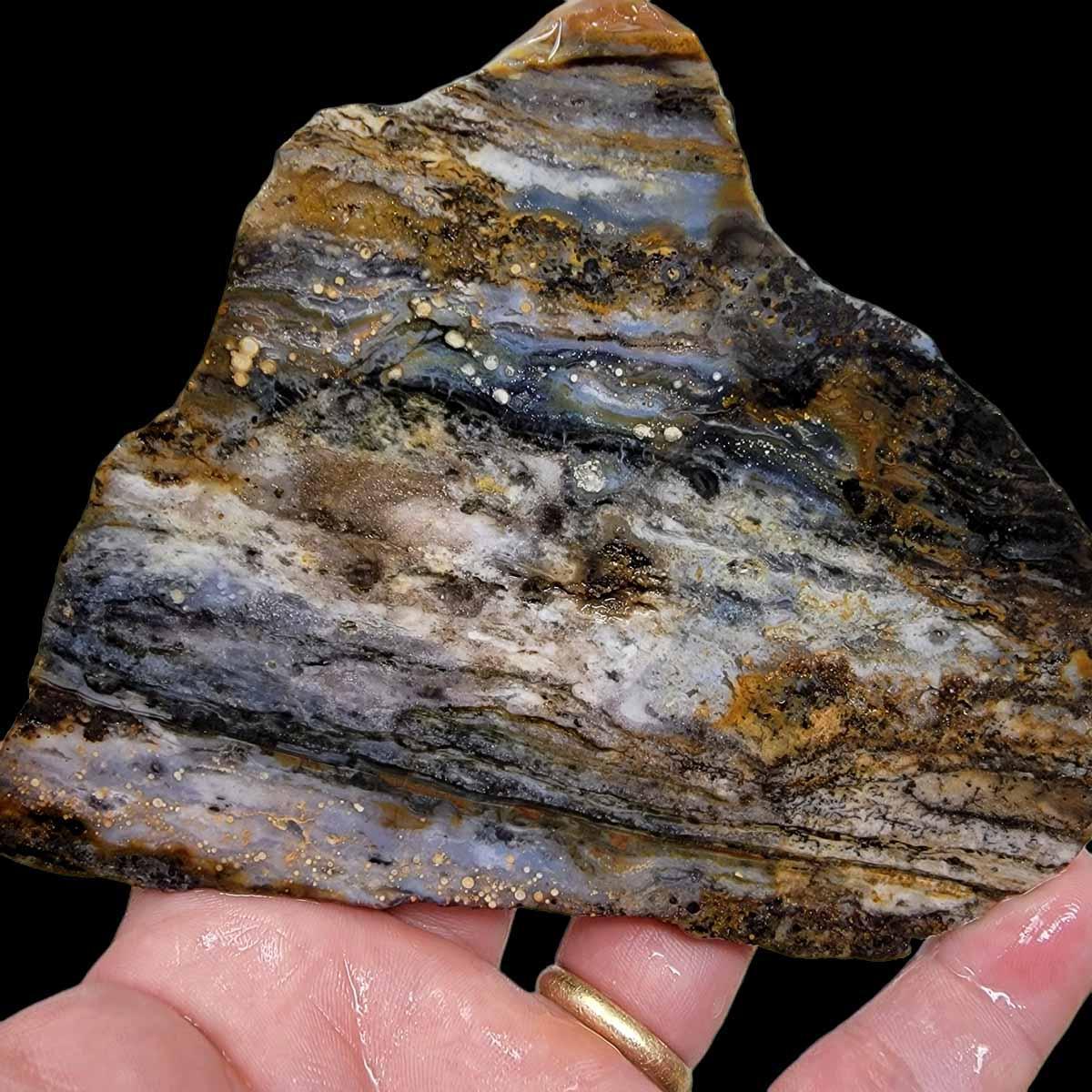 Ochoco Sunset Agate Slab! Lapidary Stone Slab! - LapidaryCentral