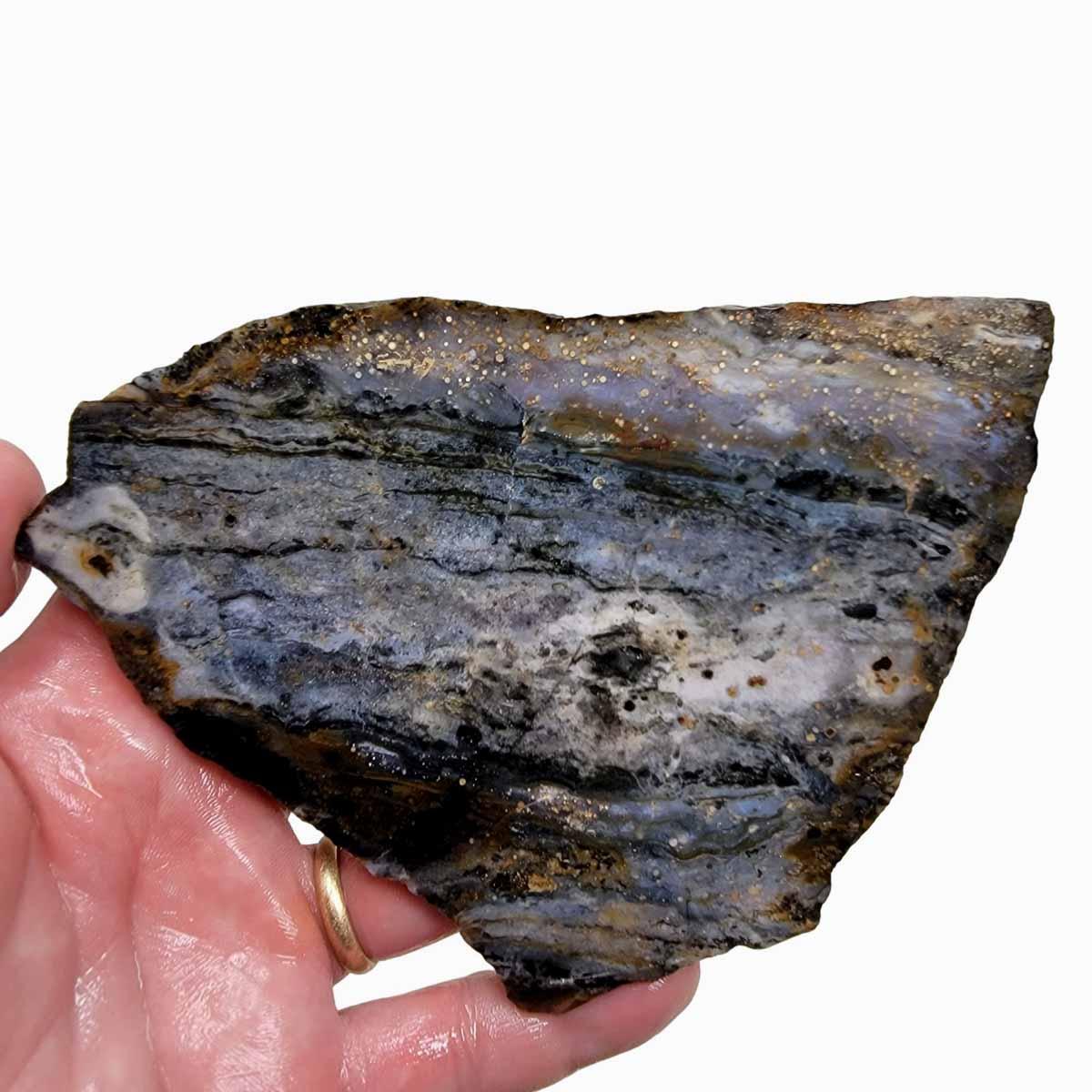 Ochoco Sunset Agate Slab! Lapidary Stone Slab! - Lapidary Central