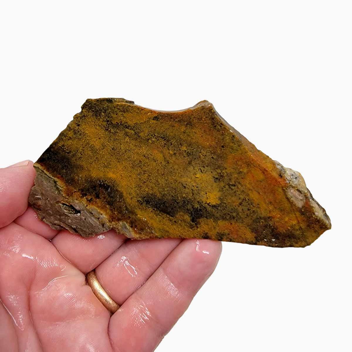 Ochoco Sunset Agate Slab! Lapidary Stone Slab! - Lapidary Central