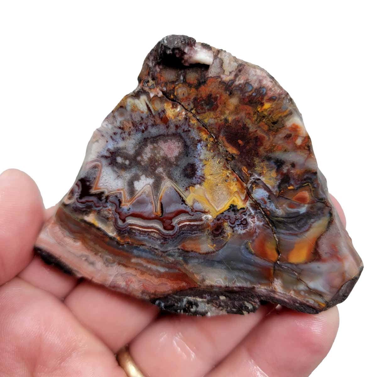 Sarape Jasper Slab! Lapidary Stone Slab! - LapidaryCentral