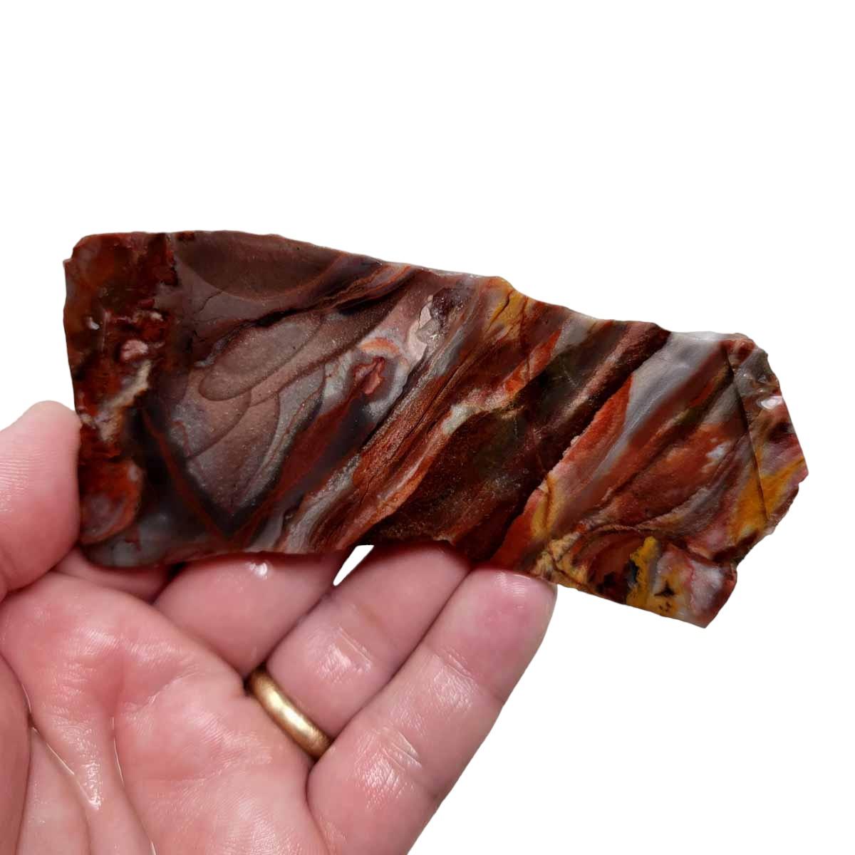 Sarape Jasper Slab! Lapidary Stone Slab! - Lapidary Central