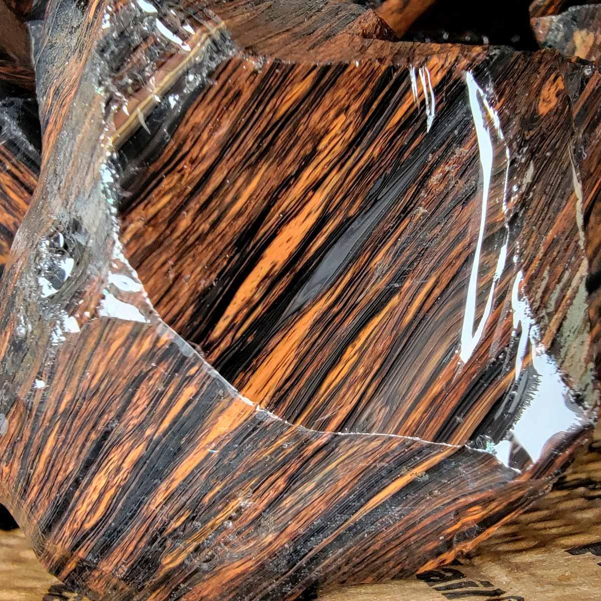 Tri-Flow Mix Old Stock Oregon Obsidian Rough Flatrate! - LapidaryCentral