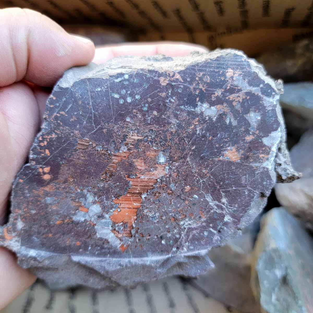 Michigan Native Copper Cutting Rough Flatrate! - Lapidary Central