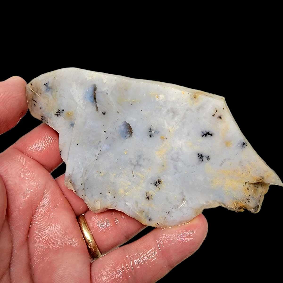 Sheep Creek Plume Agate Slab! Lapidary Stone Slab! - LapidaryCentral