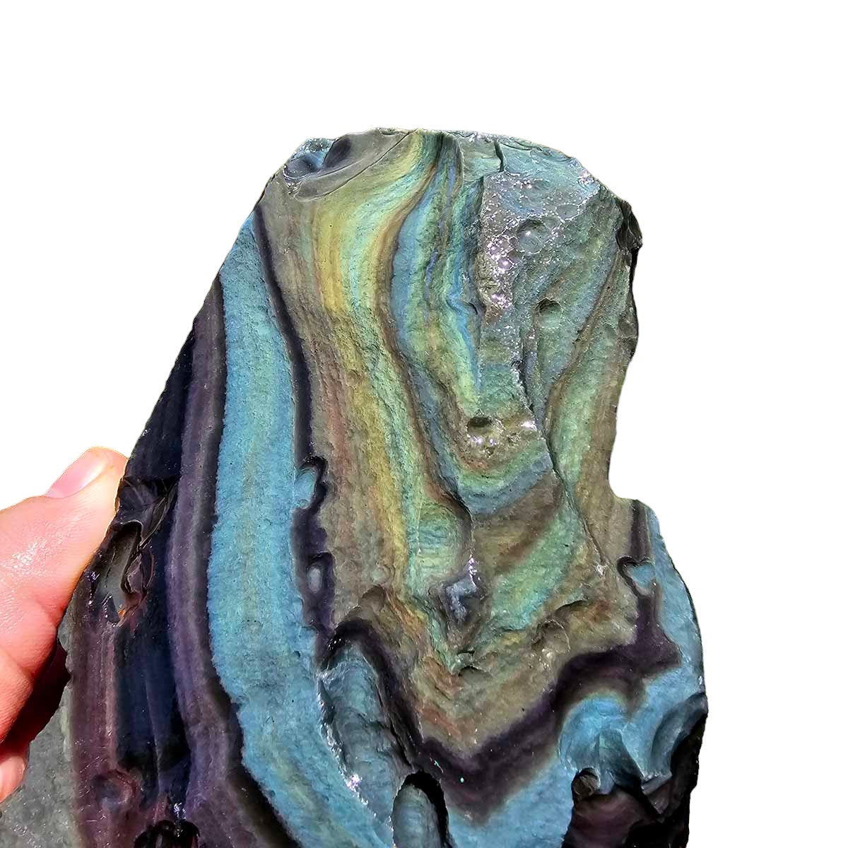 Mexican Velvet Obsidian Rough Chunk!