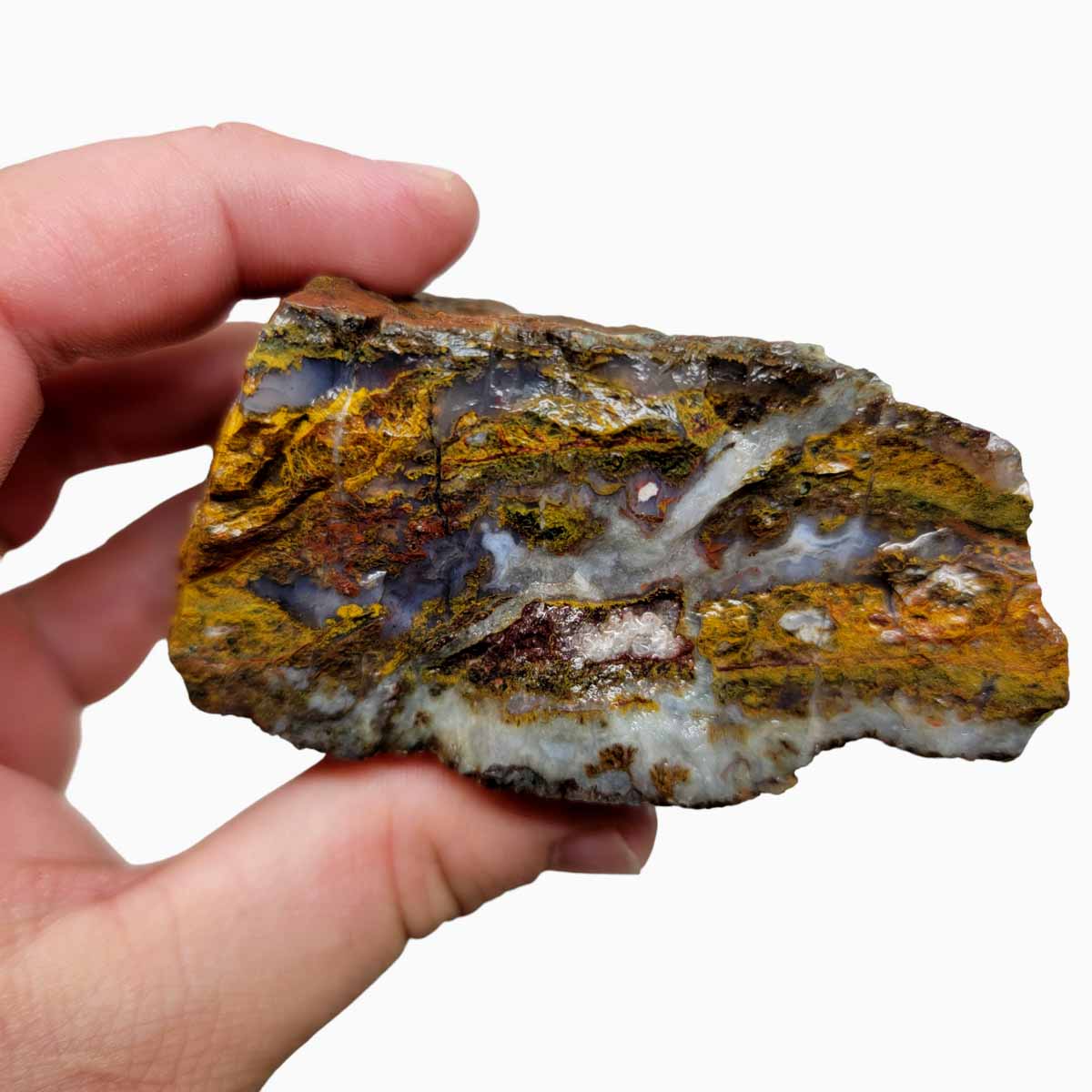 San Carlos Moss Agate Rough Chunk!