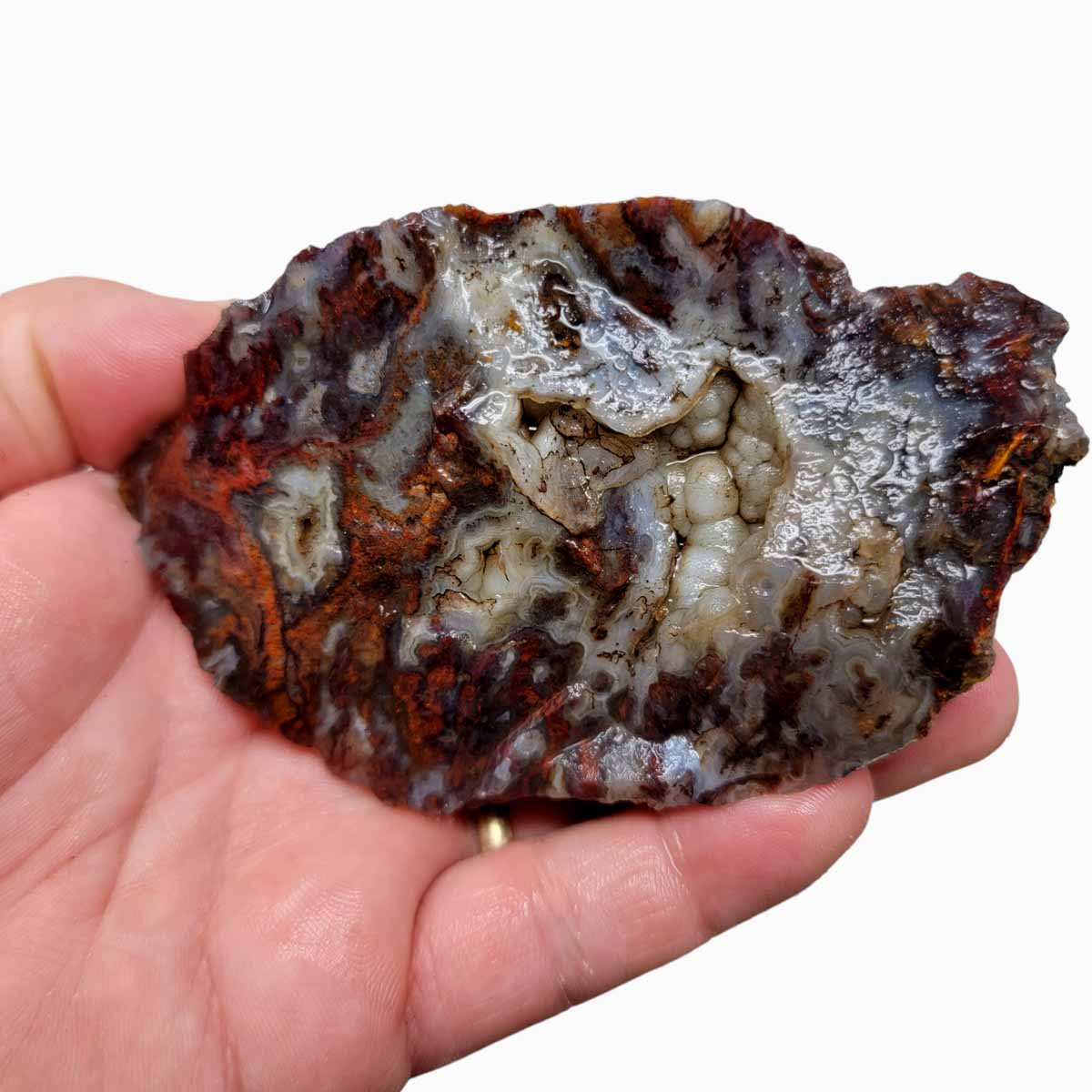 San Carlos Moss Agate Rough Chunk!