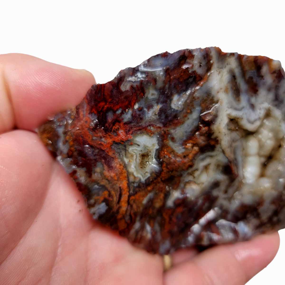 San Carlos Moss Agate Rough Chunk!