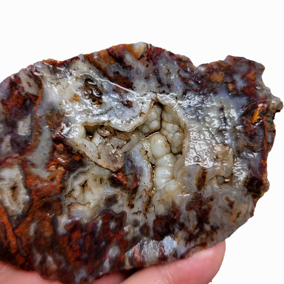 San Carlos Moss Agate Rough Chunk!