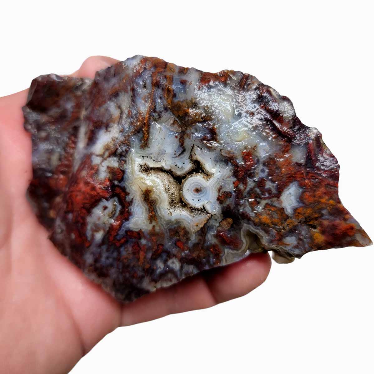 San Carlos Moss Agate Rough Chunk!