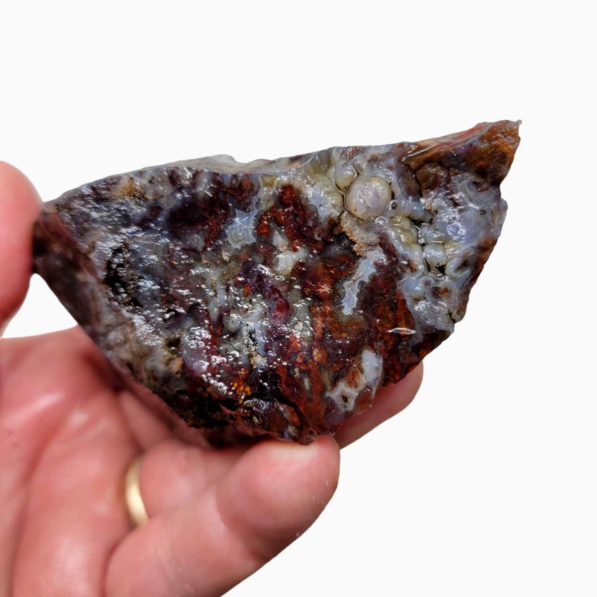 San Carlos Moss Agate Rough Chunk!