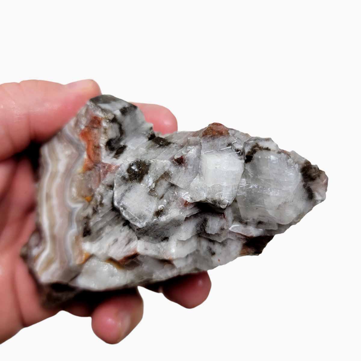 Old Vein Lace Agate Rough Chunk!