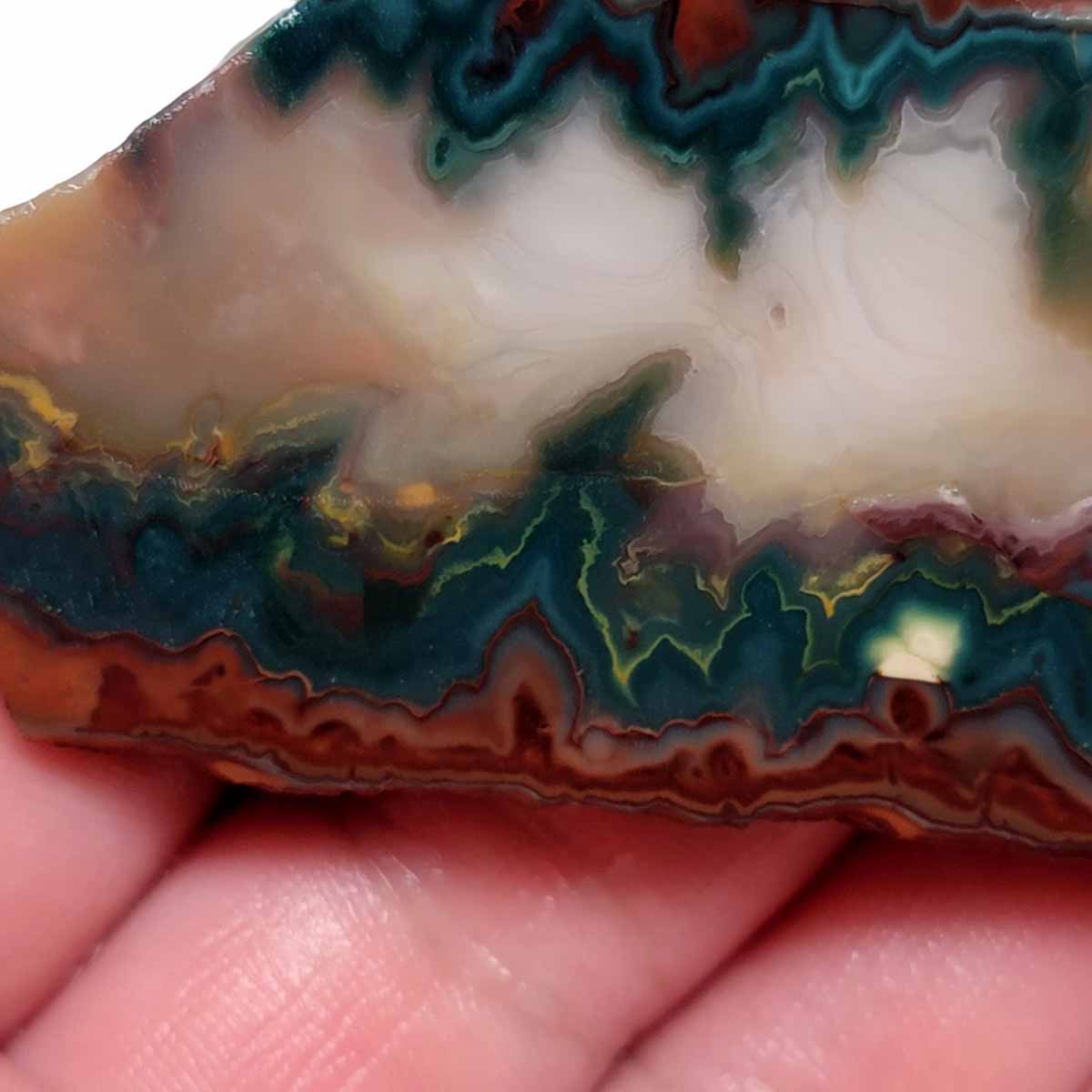 High Grade Idaho Sunset Jasper Slab!  Lapidary Stone Slab!