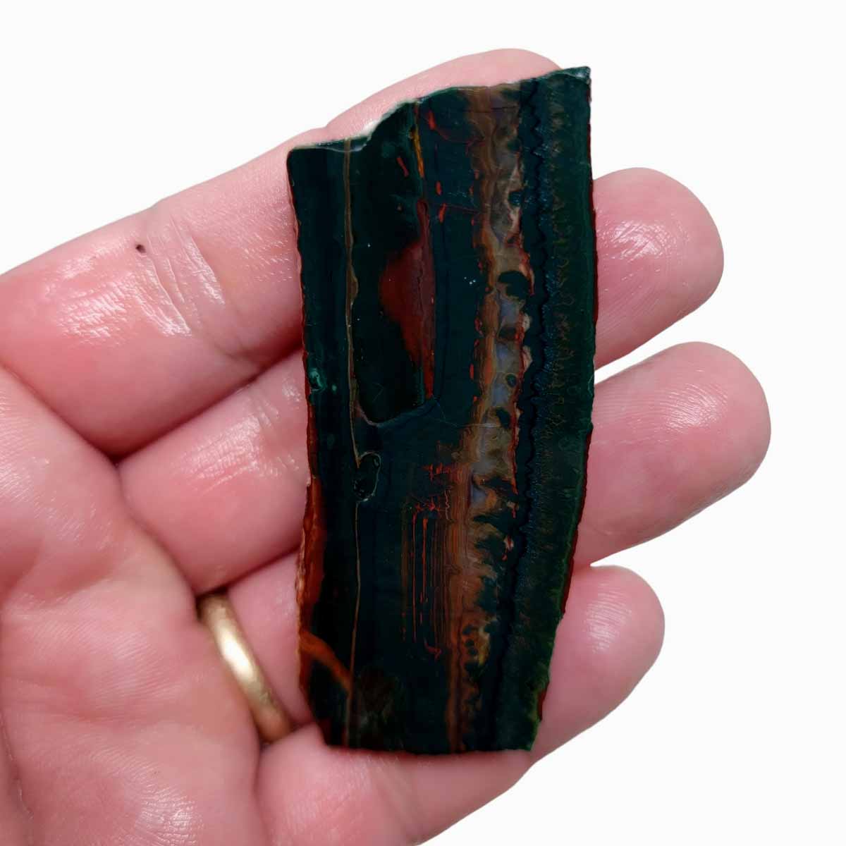 High Grade Idaho Sunset Jasper Slab!  Lapidary Stone Slab!